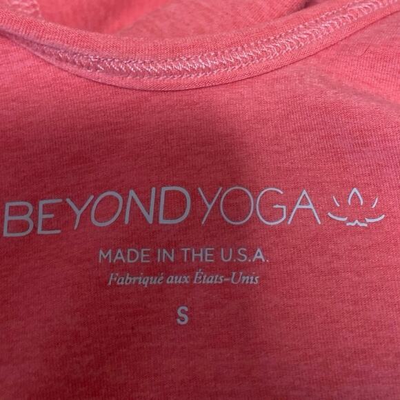 Beyond Yoga Pink Crossback Sleeveless Tennis Gold Athletic Mini Dress Size S - Picture 3 of 3